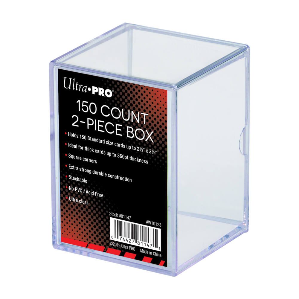 Plastová krabička na 150 karet 2-dílná, 1 ks